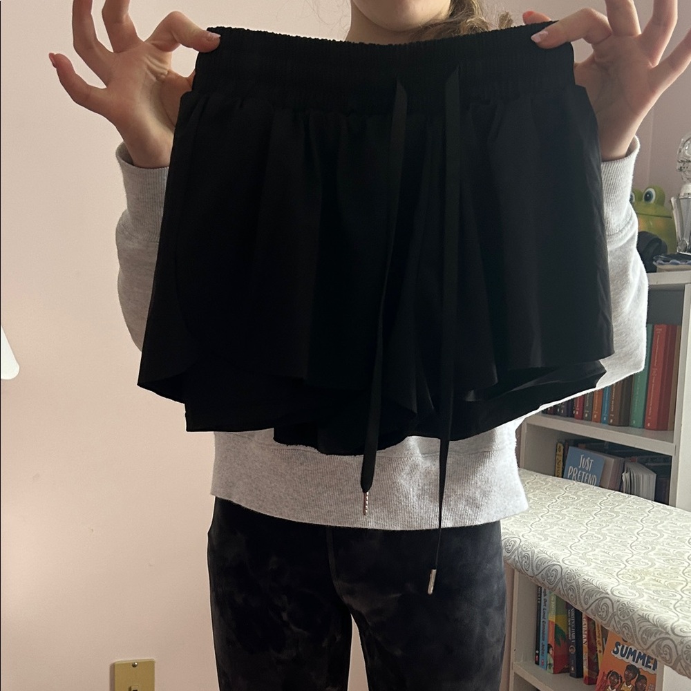 Elegant Black Women's Skorts
